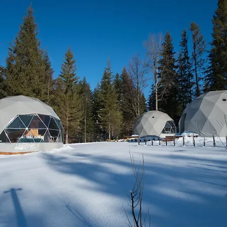 خيمة فخمة Glamp Mala Laka Jacuzzi & Sauna زاكوباني