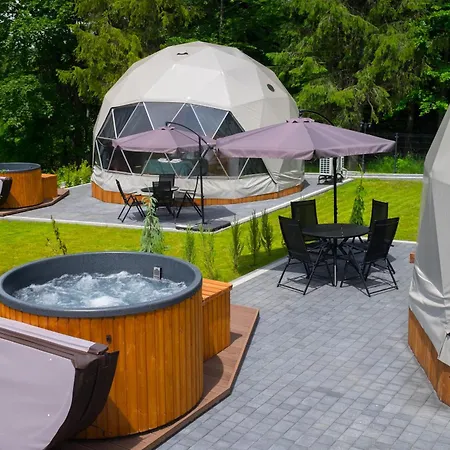 럭셔리텐트 Glamp Mala Laka Jacuzzi & Sauna