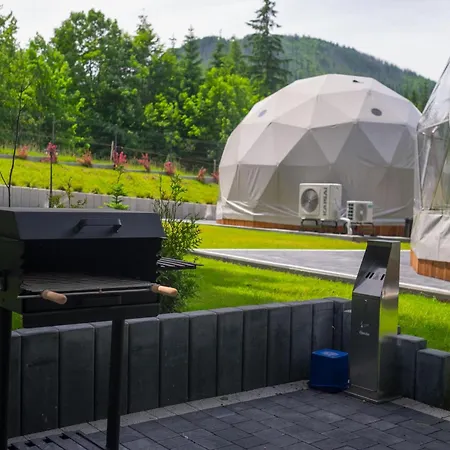 럭셔리텐트 Glamp Mala Laka Jacuzzi & Sauna *