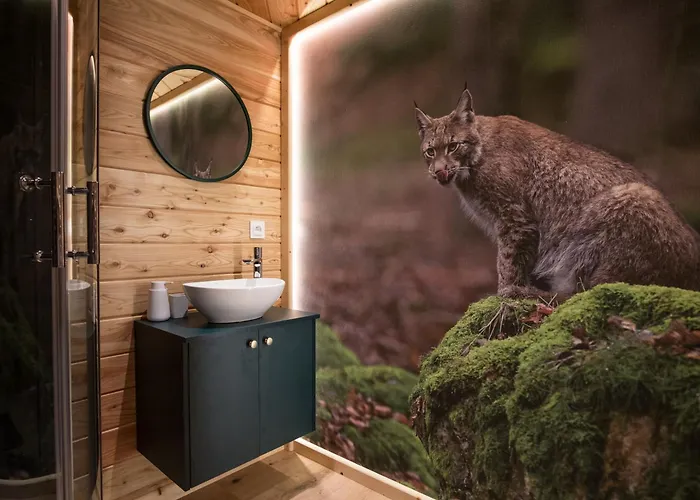 Campo de lujo Glamp Mala Laka Jacuzzi & Sauna