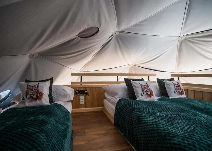 Campo de lujo Glamp Mala Laka Jacuzzi & Sauna