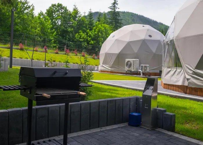 Campo de lujo Glamp Mala Laka Jacuzzi & Sauna